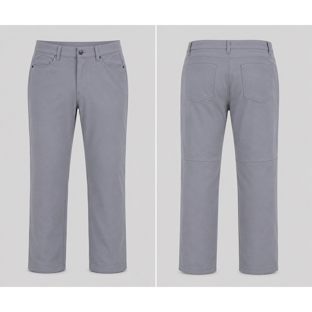 Lululemon PANTS Men's 32 X 26 ABC   5 Pocket  LM5A88S GRAY PERFORMANCE
